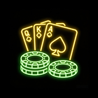 Glow BlackJack أيقونة