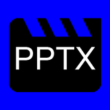 PPTX en vidéo icône