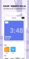 Widgets iOS 15 Color Widgets Personnaliser 截圖 3