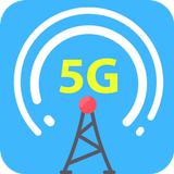 5G - عداد سرعة الإنترنت أيقونة