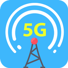 5G - عداد سرعة الإنترنت أيقونة
