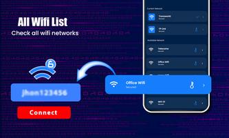 Wifi Password show: Wifi scan captura de pantalla 1