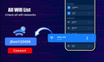 Wifi Password show: Wifi scan capture d'écran 1