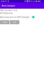 Boot-turn on Hotspot imagem de tela 1