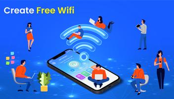 WiFi Hotspot - Speed test & QR poster