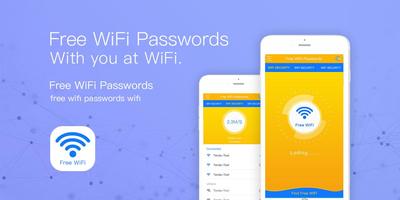Free WiFi Passwords الملصق