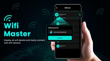 عرض جميع كلمات مرور WIFI الملصق