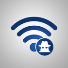 hacker de contraseña wifi icono