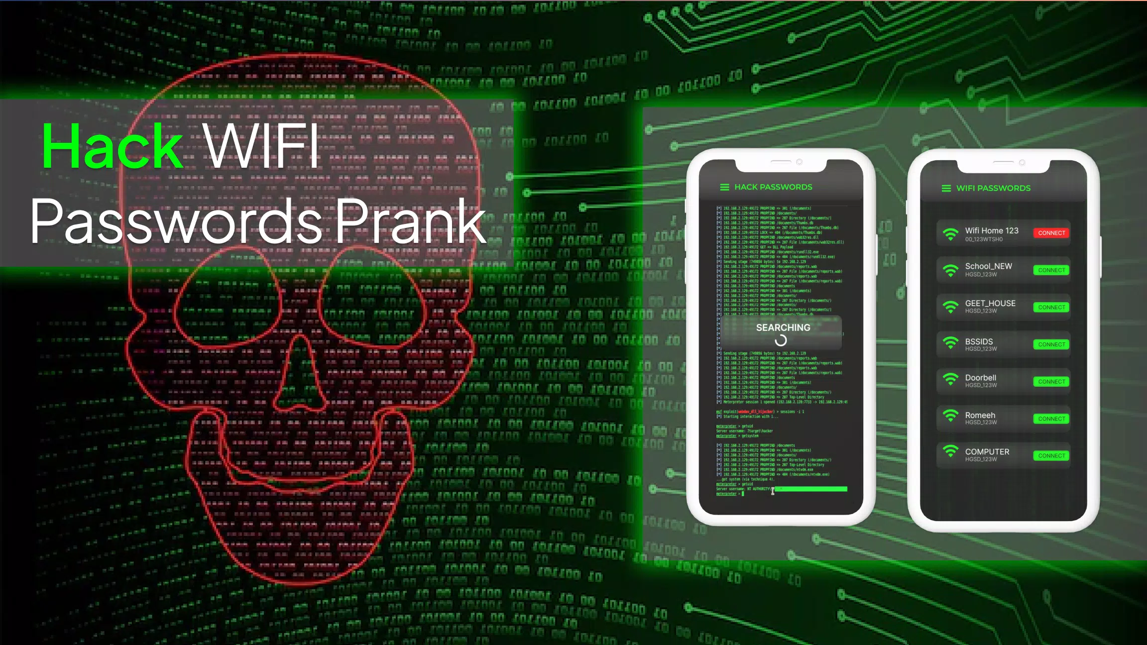 WIFI Password Hacker PRO Prank - APK Download for Android