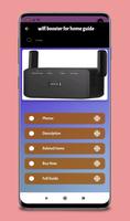 Poster wifi Booster for Home Guide