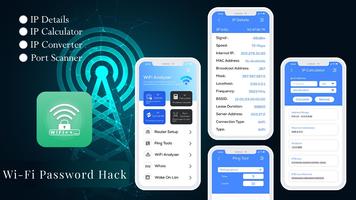 WiFi password hacker الملصق