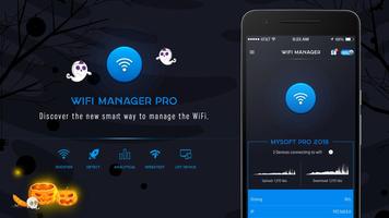 Wifi Manager 2019 - optimization phone internet Affiche