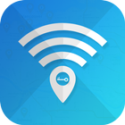 Icona Mostra mappa Wi-Fi e chiave