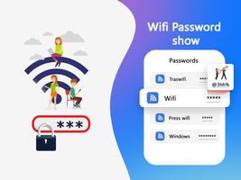 Afficher le mot de passe WIFI Affiche