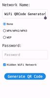 Wifi QR Generator Plakat