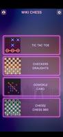 Wiki Chess, Checkers, XO, ... تصوير الشاشة 1