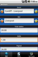 BetStats Lite - bet tracker imagem de tela 2