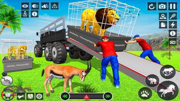 برنامه‌نما Wild Animals Transport Truck عکس از صفحه