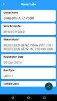 Assam RTO Vehicle info-free vahan owner Details capture d'écran 1