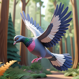 Flying Bird pigeon Games APK