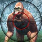 Angry King Kong : Wild Hunting Game icône