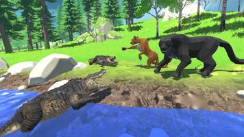 Tiger Simulator:Arctic hunt 3D скриншот 3