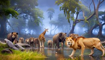 Lion Game Screenshot 2