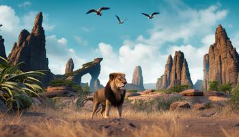 Lion Game Screenshot 3