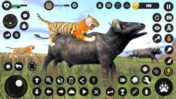 Jeux d'animaux Tiger Simulator capture d'écran 3