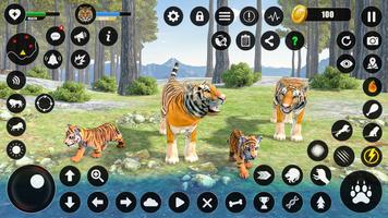 Jeux d'animaux Tiger Simulator capture d'écran 1