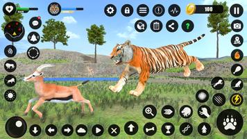 Jeux d'animaux Tiger Simulator capture d'écran 2