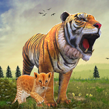 Wild Tiger Simulator Games biểu tượng