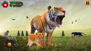 Wild Tiger Simulator Games 3D poster