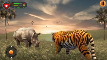Wild Tiger Simulator Games 3D screenshot 1