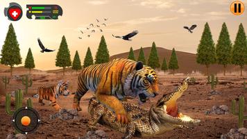 Wild Tiger Simulator Games 3D screenshot 2