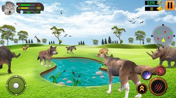 Wild Wolf Games Animal Sim 3D screenshot 1