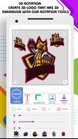 3D Logo Maker & Logo Creator syot layar 2