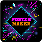Poster Maker, Flyers Maker, Ad-icoon