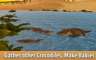 African Crocodile Simulator 3D स्क्रीनशॉट 2