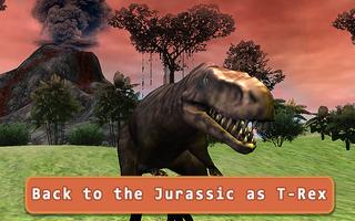 T-rex Simulator: Volcano World Affiche