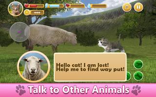 고양이 시뮬레이터 : Farm Quest 3D 스크린샷 1
