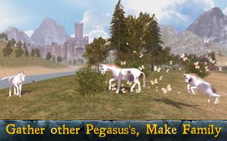 Pegasus Flying Horse Simulator स्क्रीनशॉट 3