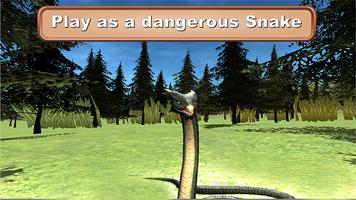 Wild Snake Simulator 3D Affiche