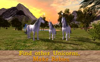 Unicorn Family Simulator تصوير الشاشة 1
