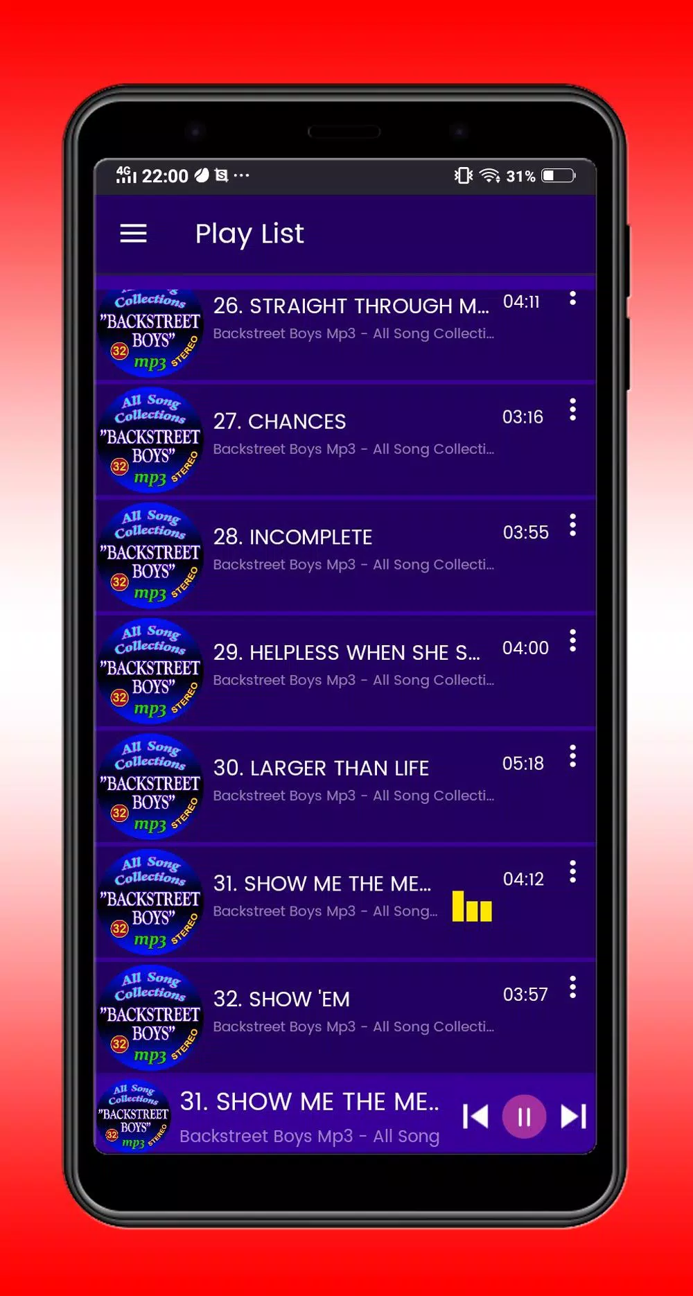 Backstreet Boys Mp3 - All Song Collections APK for Android Download