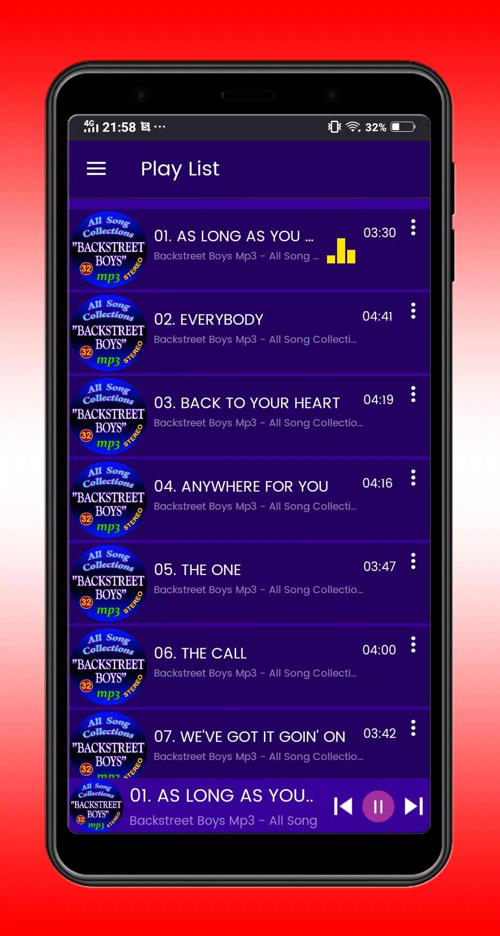 Backstreet Boys Mp3 - All Song Collections APK for Android Download