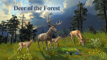 Deer of the Forest Affiche
