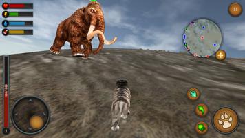 Sabertooth Tiger Chase Sim capture d'écran 2