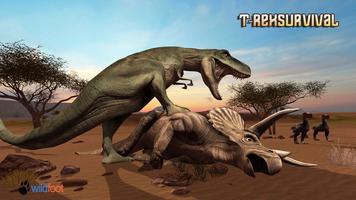 T-Rex Survival Affiche