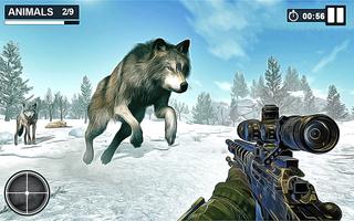 Wild Animal Hunting 3d - Free Animal Shooting Game โปสเตอร์